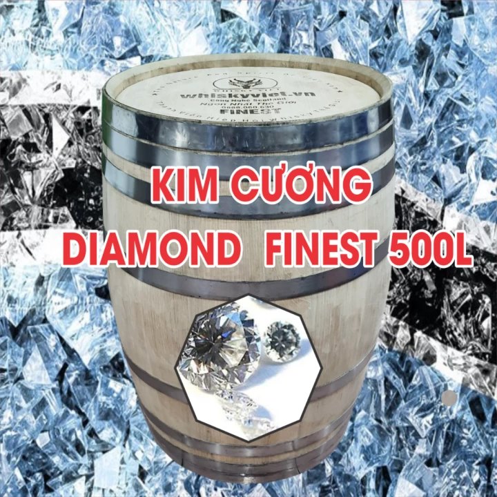 KIM CƯƠNG - DIAMOND FINEST 500 LÍT 63,5 ĐỘ (VERY RARE)